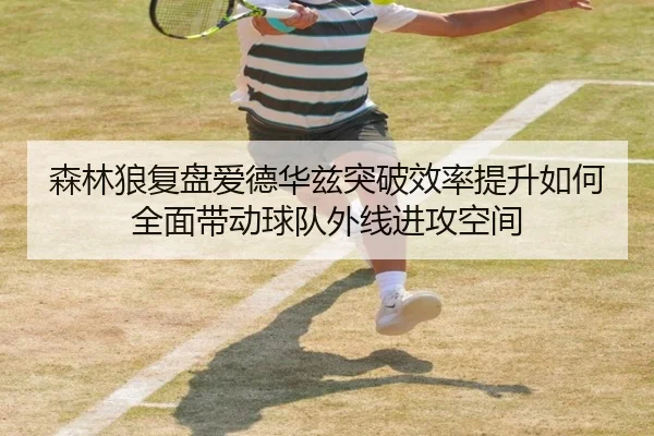 森林狼复盘爱德华兹突破效率提升如何全面带动球队外线进攻空间